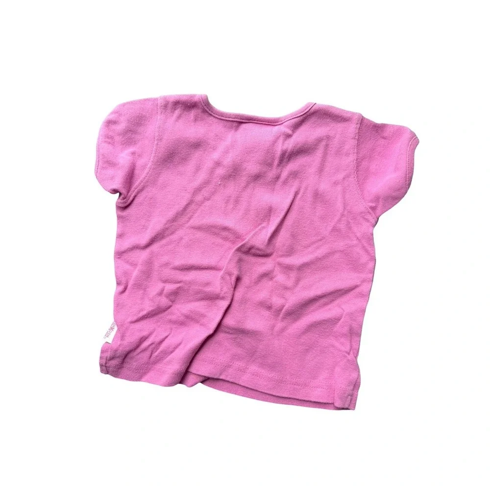 Vintage‎ Osh Kosh 3t Cotton USA made short sleeve embrodiered shirt girls